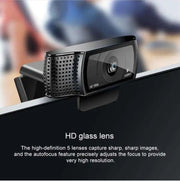 Stock for Logitech C920E Thermal Network Camera Auto Focus USB HD 720p/1080P Webcam Laptop Computer Monitor PC Conference CMOS-4