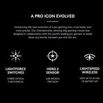 For Logitech G Pro Superlight Laptop PC Gaming Mouse 2nd USB 2.4g Dual-Mode Rechargeable RGB Ergonomic Design for Gamers-4