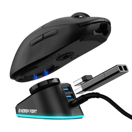 Charger Dock for Logitech Mouse G PRO X SUPERLIGHT 2 G502 X Plus G703 G903 G PRO Wireless USB Hub Gaming Mice Charging Station-0