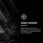 For Logitech G Pro Superlight Laptop PC Gaming Mouse 2nd USB 2.4g Dual-Mode Rechargeable RGB Ergonomic Design for Gamers-5
