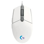 For Logitech G102 Optical RGB Gaming Mouse 8000DPI 16.8M Rechargeable Ergonomic USB for Computer Backlit for Right-handed Users-0