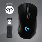 For Logitech G703 USB Rechargeable Ergonomic Gamer Mouse 6 Programmable Buttons for Desktop & Laptop PC Wireless Computer Gaming-5