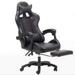 2021 China High Quality Custom Cheap Home Office Furniture PC Computer Silla Gamer Pu Leather Racing Gaming Chair with Footrest-11