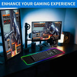 Non-slip XXL RGB  Gaming Custom Cheap Big Xxl Rubber  Extended Mousepad-1