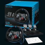Logitech G29 Original Racing Steering Wheel Pedal Shift Lever Wired Controller for PS4 Car Games Game Racing Joystick Controller-5