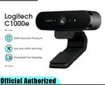 For Logitech BRIO 4K C1000E Auto-Focus HD Webcam Wide-Angle USB Network Video Camera for Desktop/Laptop Computers PC CMOS-5