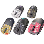 New product explosion Logitech gpwx athletic mouse anti-slip stickers non-slip sweat dog fart king II print set stickers & skins-1