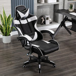 2021 China High Quality Custom Cheap Home Office Furniture PC Computer Silla Gamer Pu Leather Racing Gaming Chair with Footrest-0